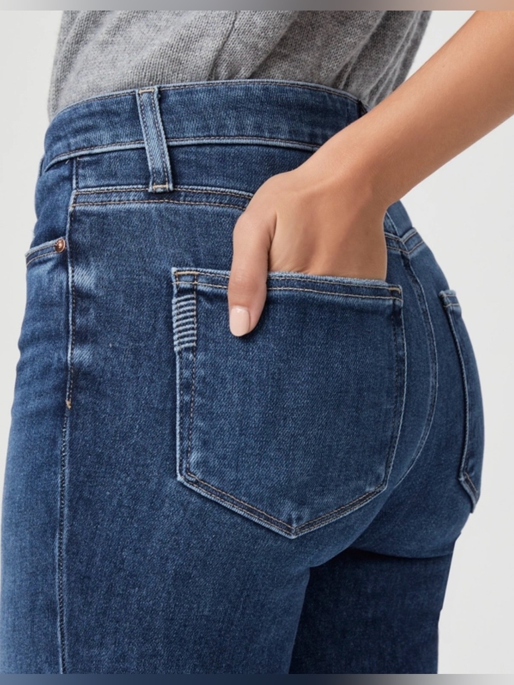 PAIGE Women's LAUREL CANYON High Rise Straight Leg Jeans A CAPELLA Size 24
